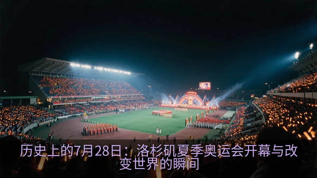 历史上的7月28日：洛杉矶夏季奥运会开幕与改变世界的瞬间